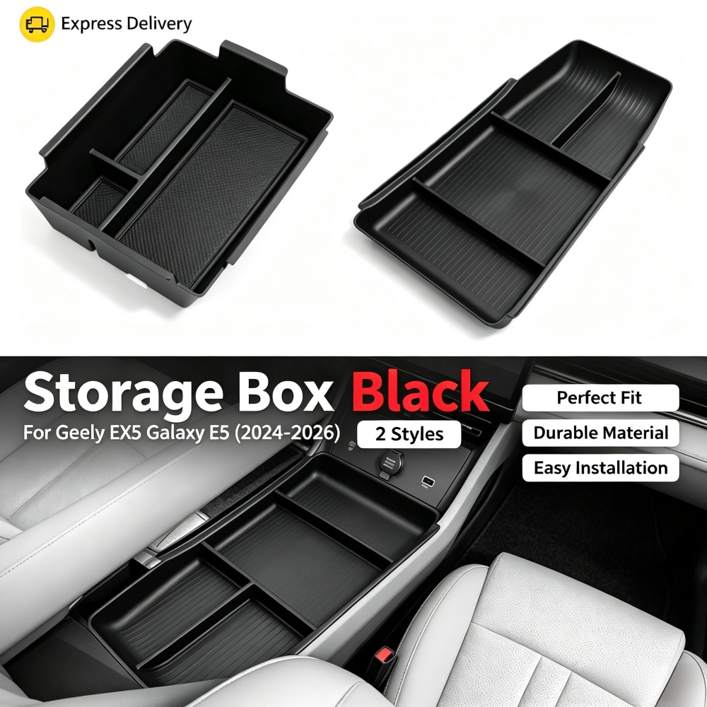 Tech Car Accessories - Mittelkonsole Armlehne mit Staufach für Geely
