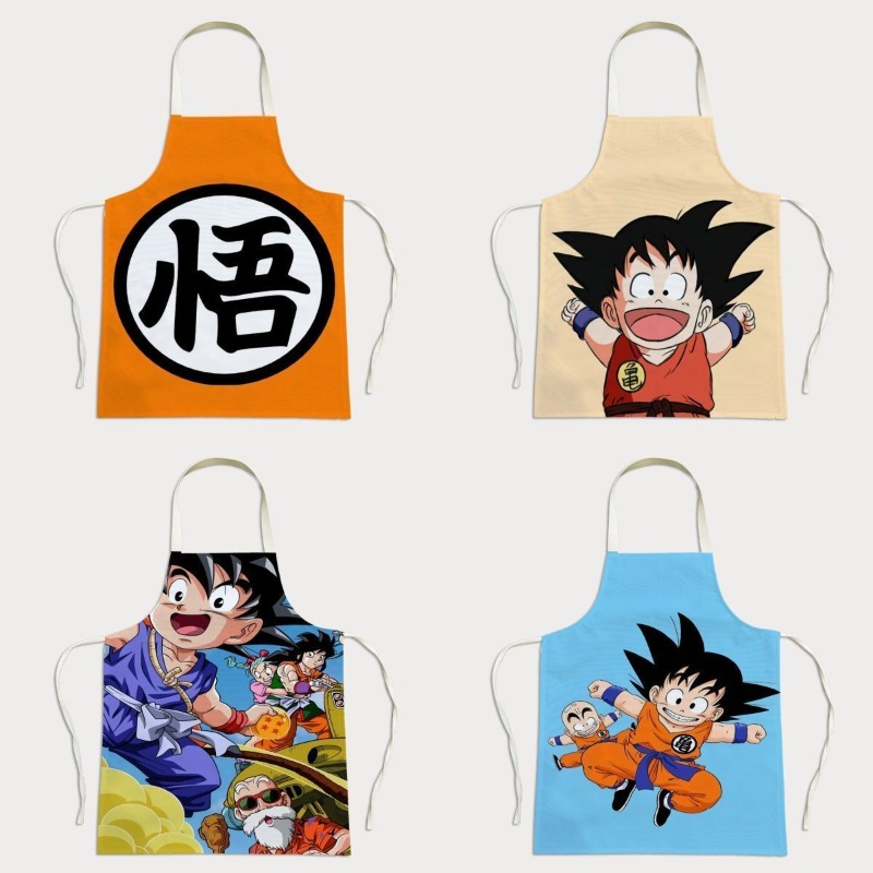 Kawaii Tech Accessories - Dragon Ball Son Goku Cartoon-Schürze, Kawaii