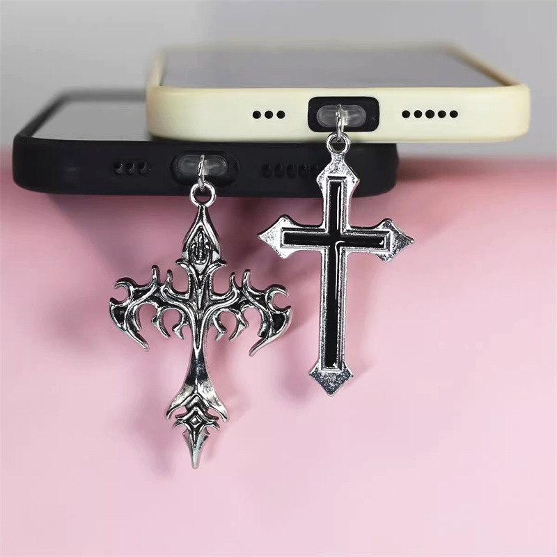 Mobile Tech Accessories - Legierung Kreuz Handy Anti-Staub Stecker Für