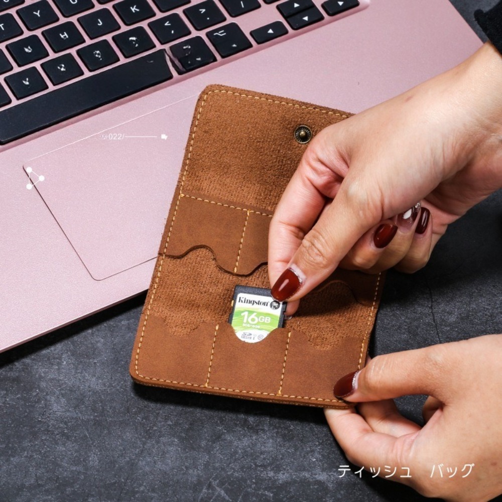 Speicherkartenetui aus PU-Lede – Mobile Tech Accessories Bewertung und Preis
