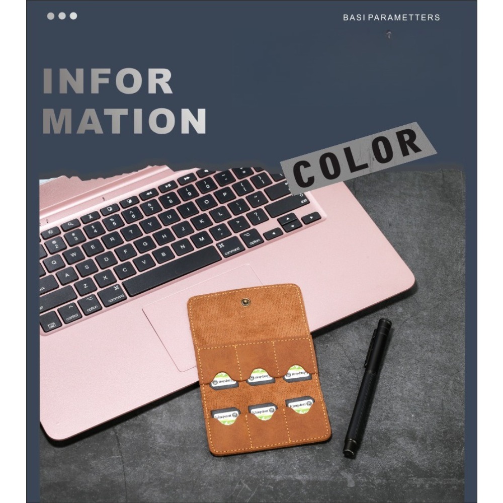 Speicherkartenetui aus PU-Lede – Mobile Tech Accessories Bewertung und Preis