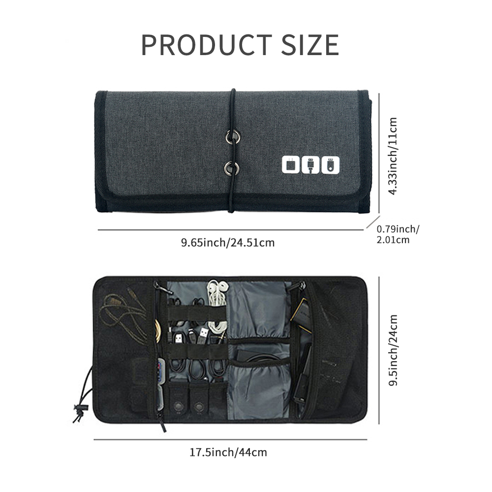 Reise-Kabelaufbewahrungstasche – Tech Accessories Travel Organizer Pouch Bewertung und Preis